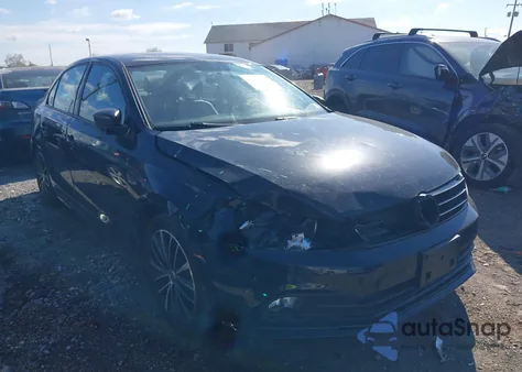 2016 Volkswagen Jetta 1.8T Sport из США, поврежденный, VIN 3VWD17AJ0GM419582